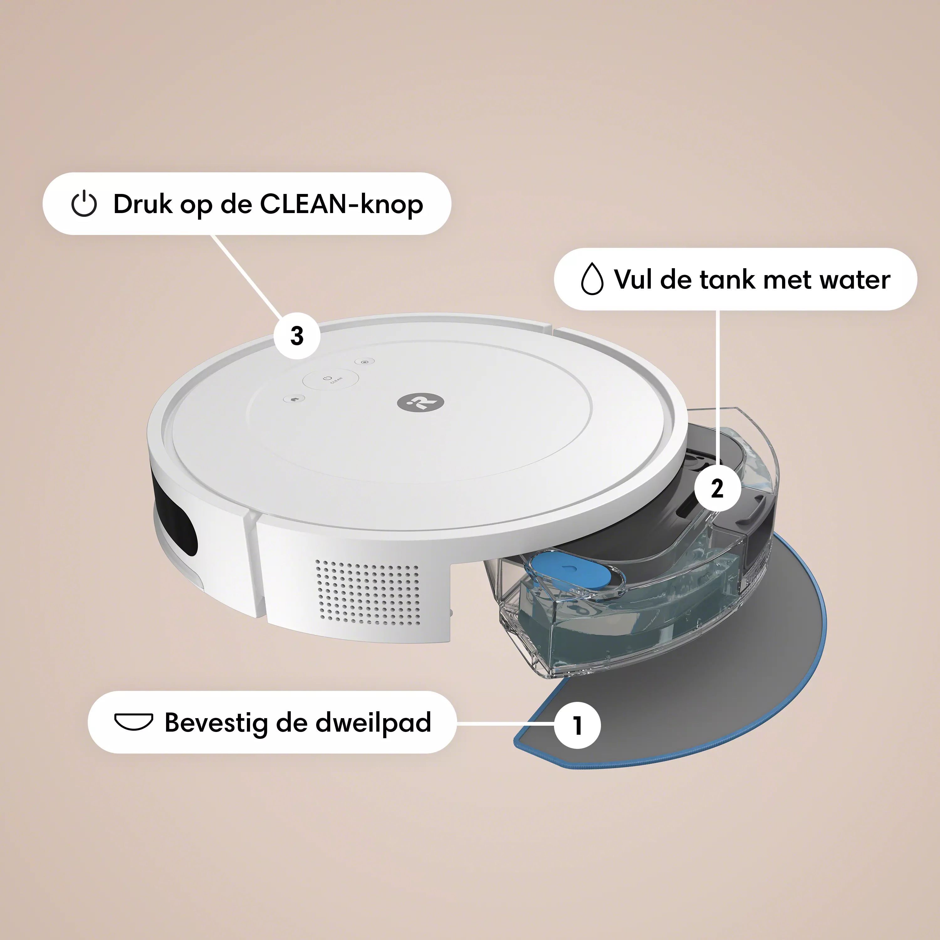 Roomba Combo® 2 Essential robot + AutoEmpty™ dock
